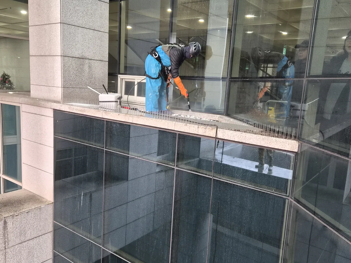 합천군 가야면 건물 복도·대기 동선 야간 위생청소 사례 - 행진크린