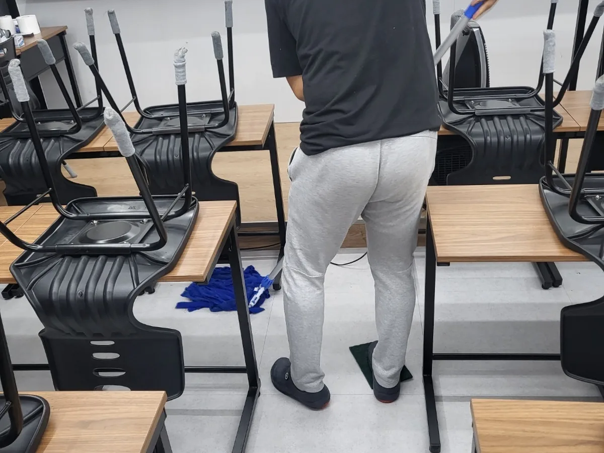 합천군 야로면 학교 교장실·교무실 위생청소 사례 - 행진크린