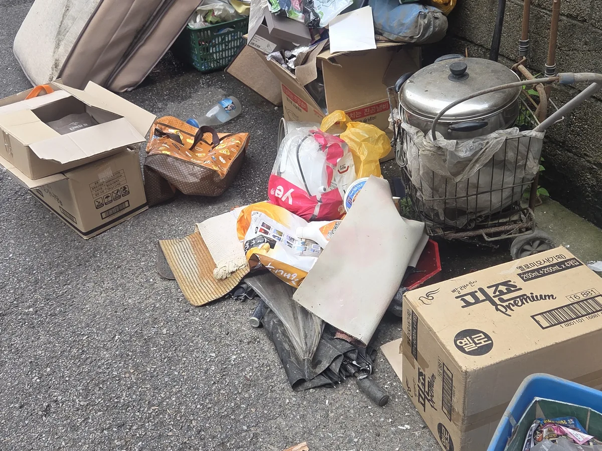 거창군 위천면 침수 현장 화장실 세면대 살균 위생청소 사례 - 행진크린